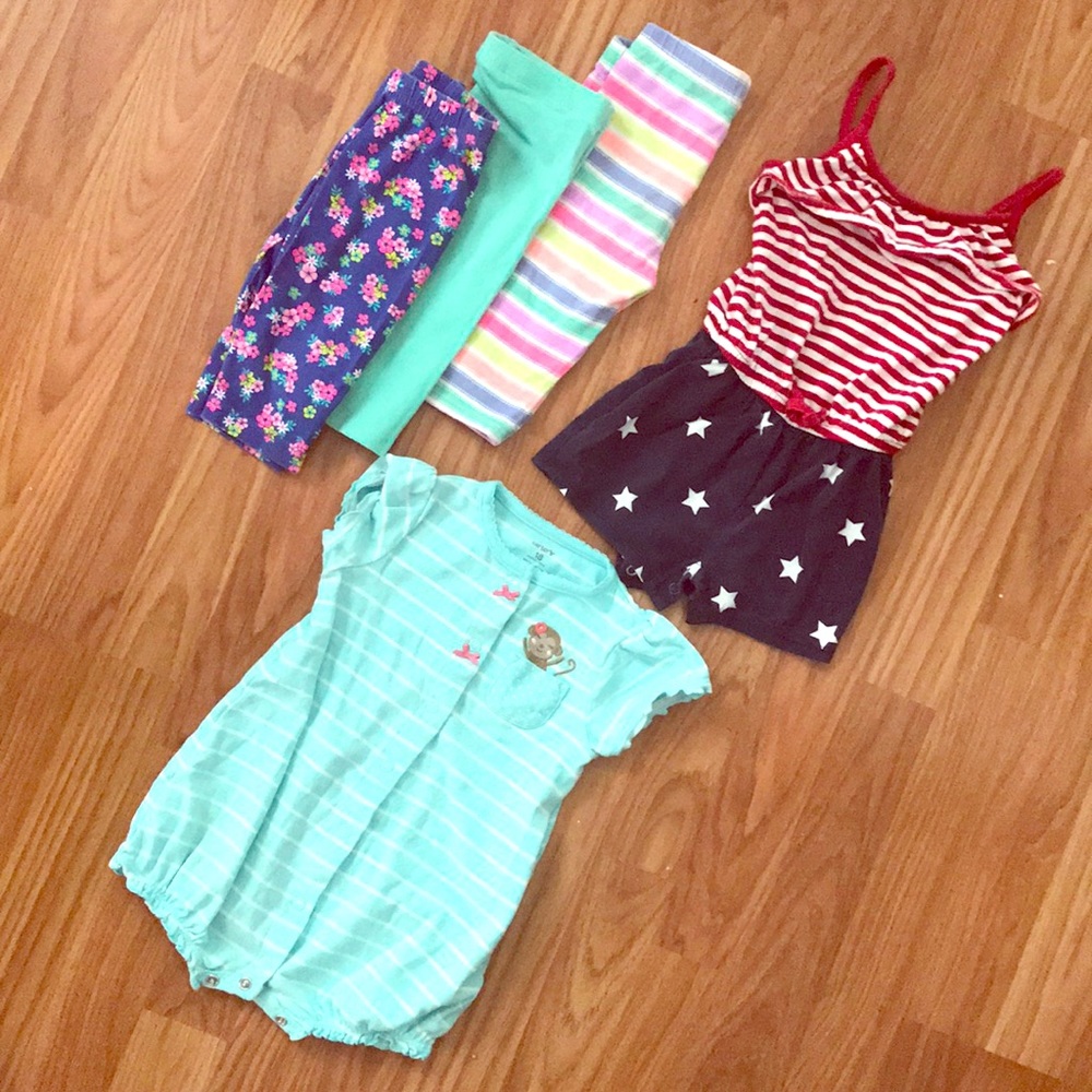 18-24m one pieces and capris